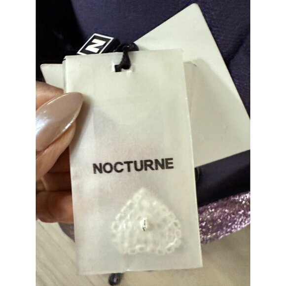 NWT Nocturne Strapless Dress Sweetheart Neckline‎ Heart-Shaped Button, Prom - Picture 15 of 16